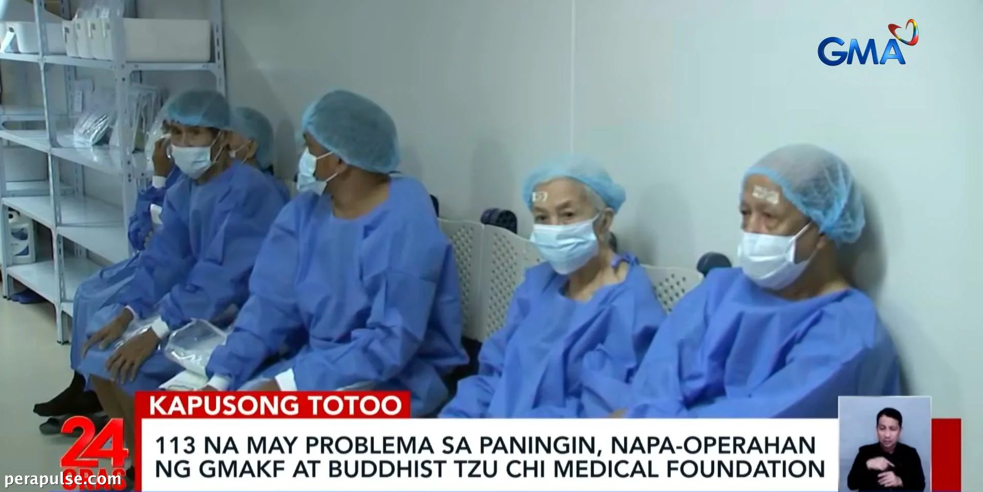 113 Individuals Receive Vision Surgery through GMA Kapuso and Buddhist Tzu Chi Foundations