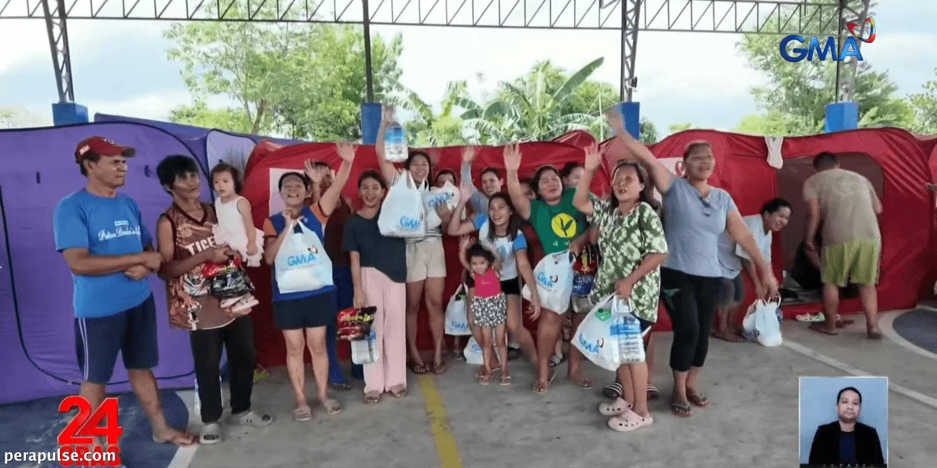 2,000 Individuals in GenSan Affected by Quake Receive Aid from GMA Kapuso Foundation