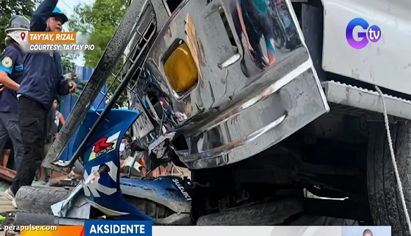 3 Killed as Closed Van Hits Pedestrians in Rizal Due to Driver's Drowsiness