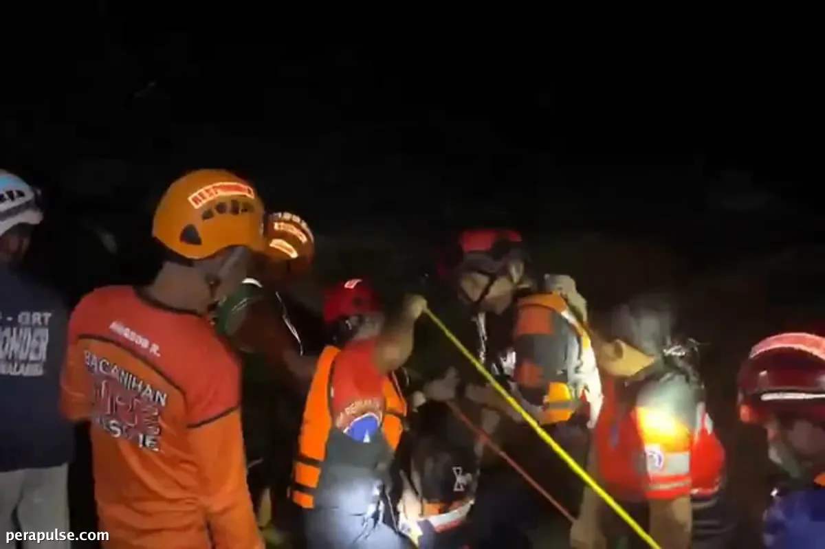 32 Na Na-stranded sa Ilog ng Davao City, Nailigtas Sa Gitna ng Baha