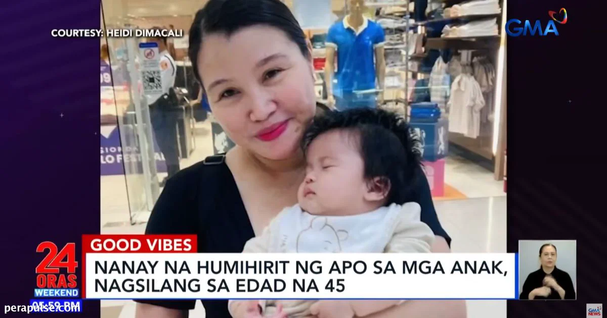 45-Taong Gulang na Babae, Nagulat sa Bagong Sanggol Matapos ang Mahabang Paghihintay para sa mga Apo