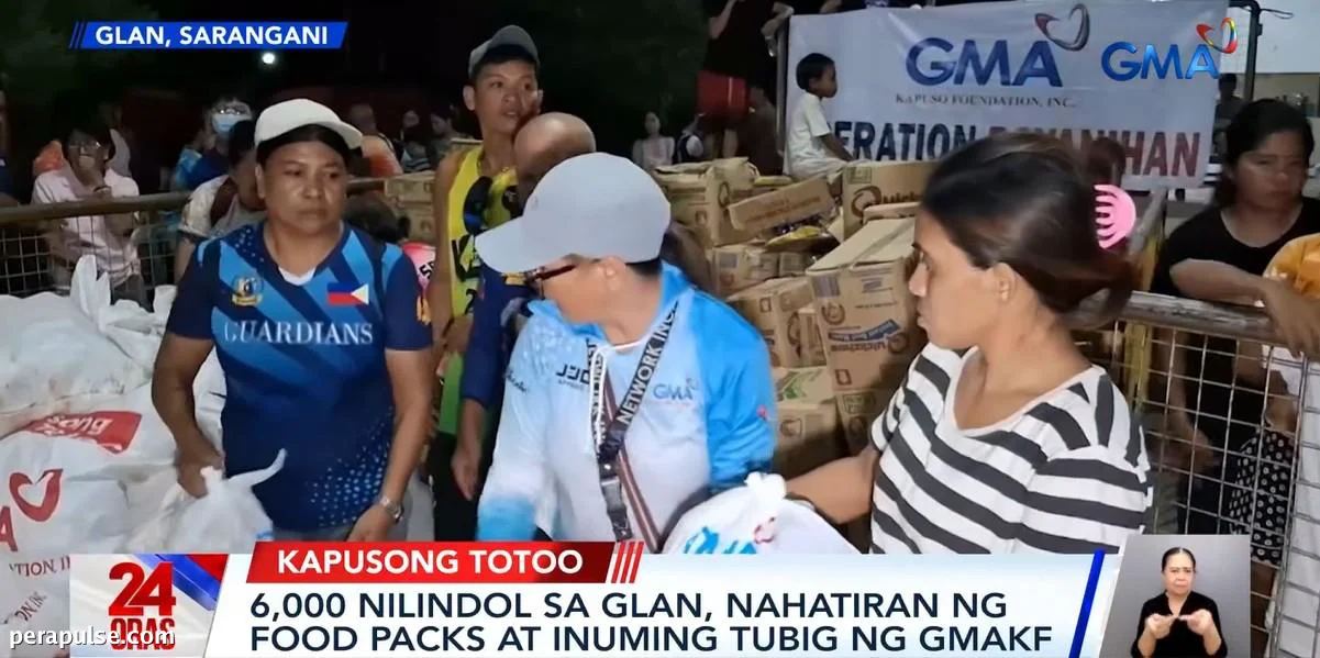 6,000 Individuals in Sarangani Receive Aid After Earthquake from GMA Kapuso Foundation