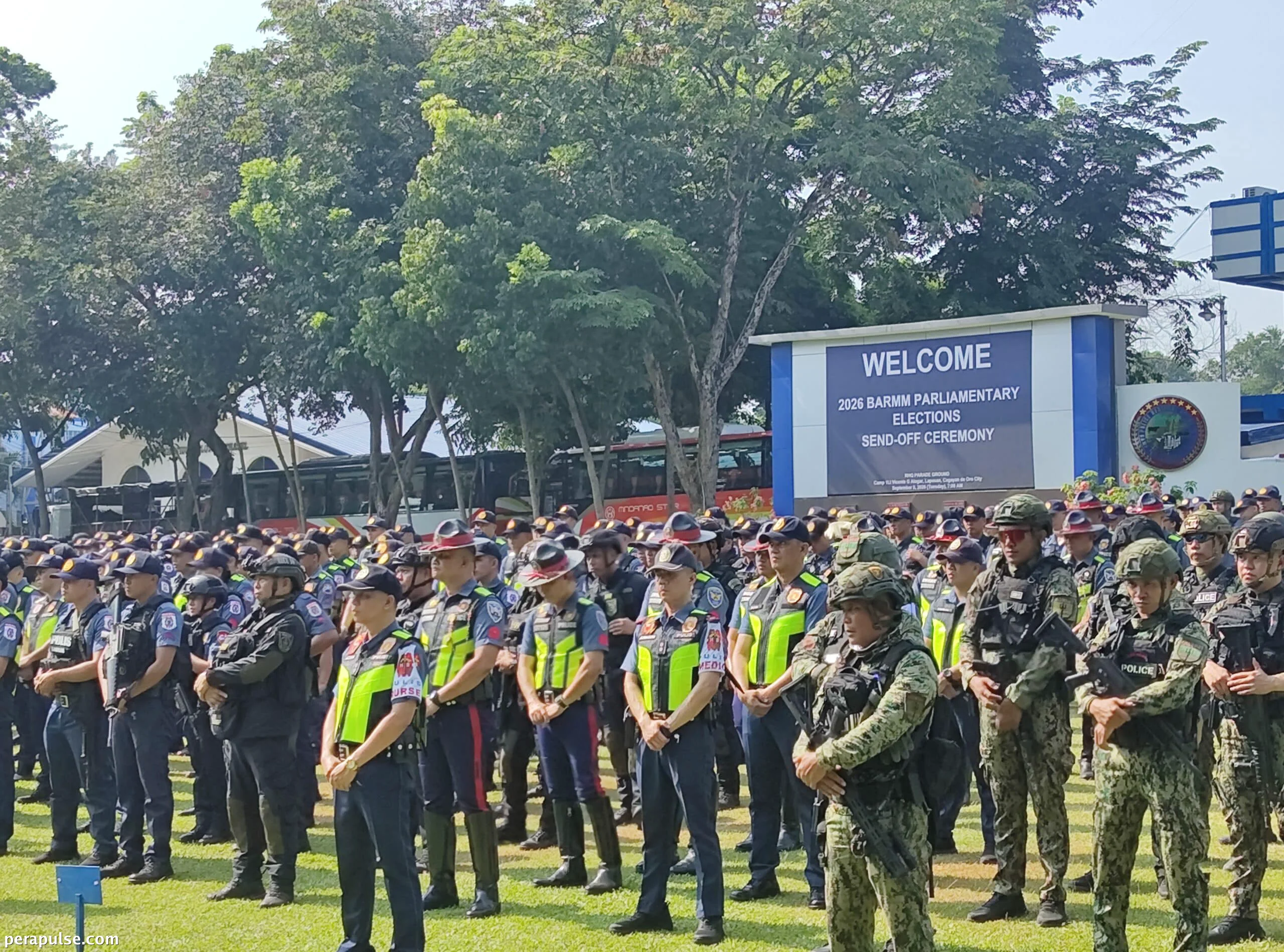 850 Northern Mindanao Police Deployed for BARMM Parliamentary Elections