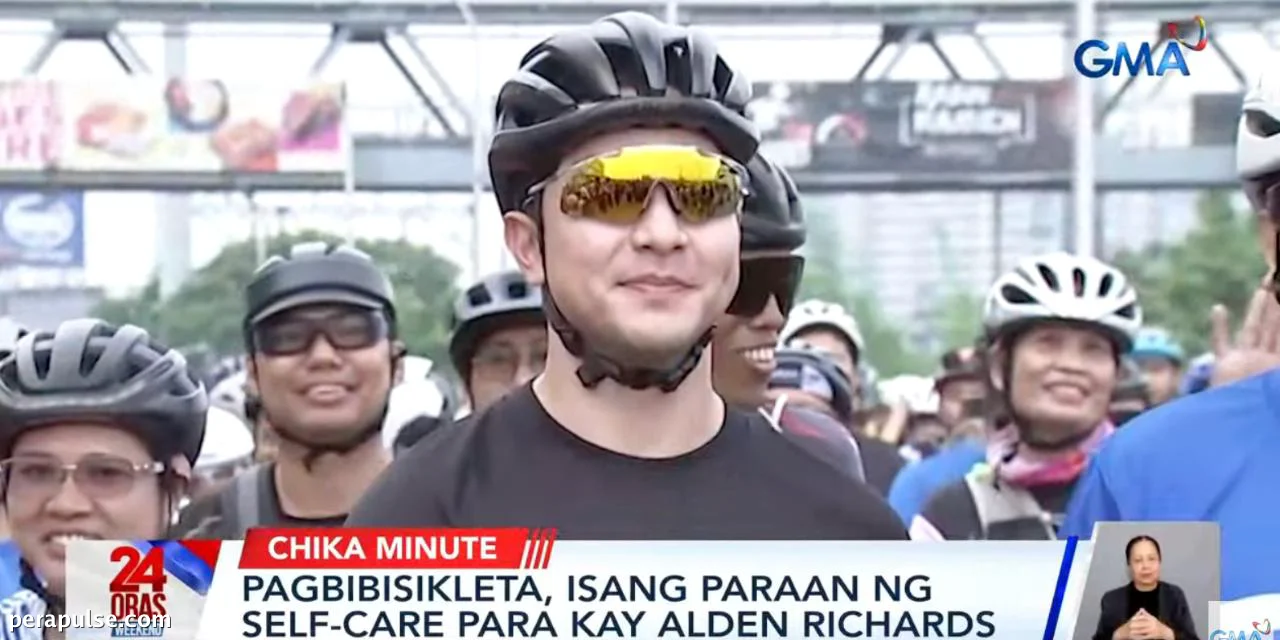 Alden Richards Nagsusulong ng Siklo para sa Kalusugang Mental sa Pandaigdigang Araw ng Bisikleta