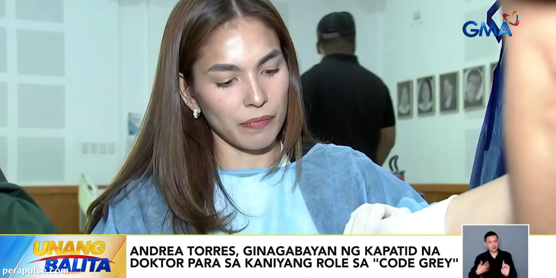 Kumonsulta si Andrea Torres sa Kapatid na Doktor para sa Paghahanda sa Papel sa 'Code Grey'