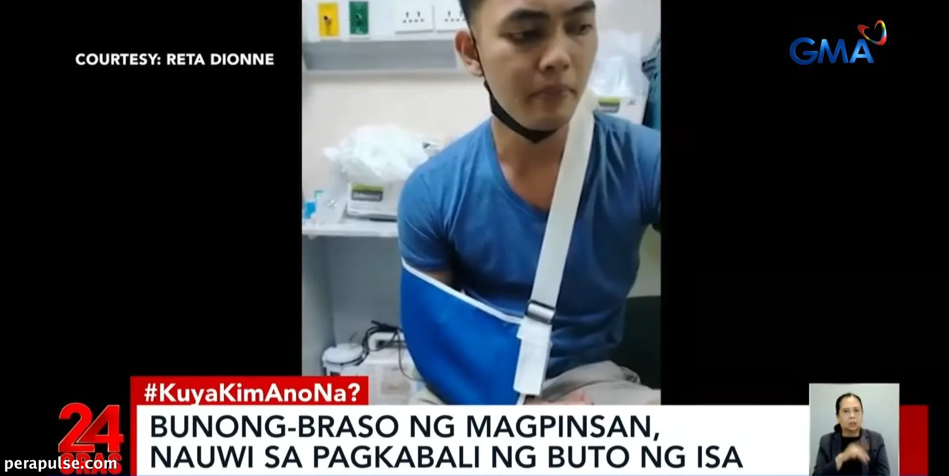 Laban ng Braso sa Davao Nagdulot ng Fractured Arm