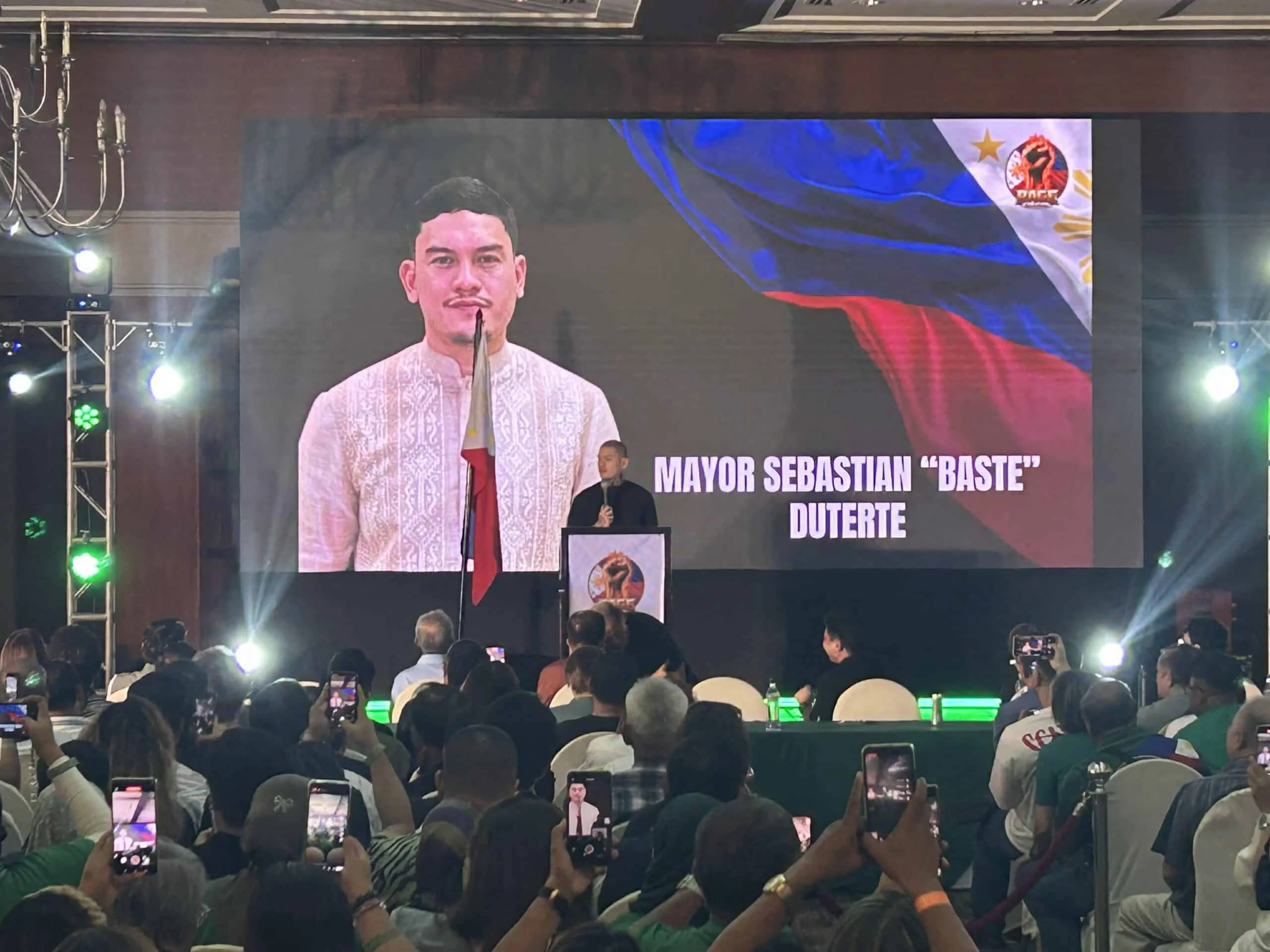 Inakusahan ni Baste Duterte ang ₱200M na suhol para patalsikin si VP Sara sa Launch ng RAGE Cebu