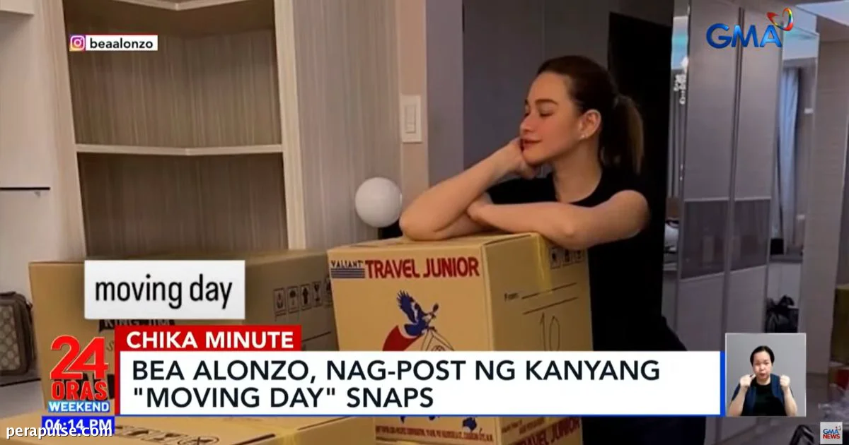 Bea Alonzo Nagbahagi ng Taos-Pusong Larawan sa Araw ng Paglipat Matapos ang Kasal