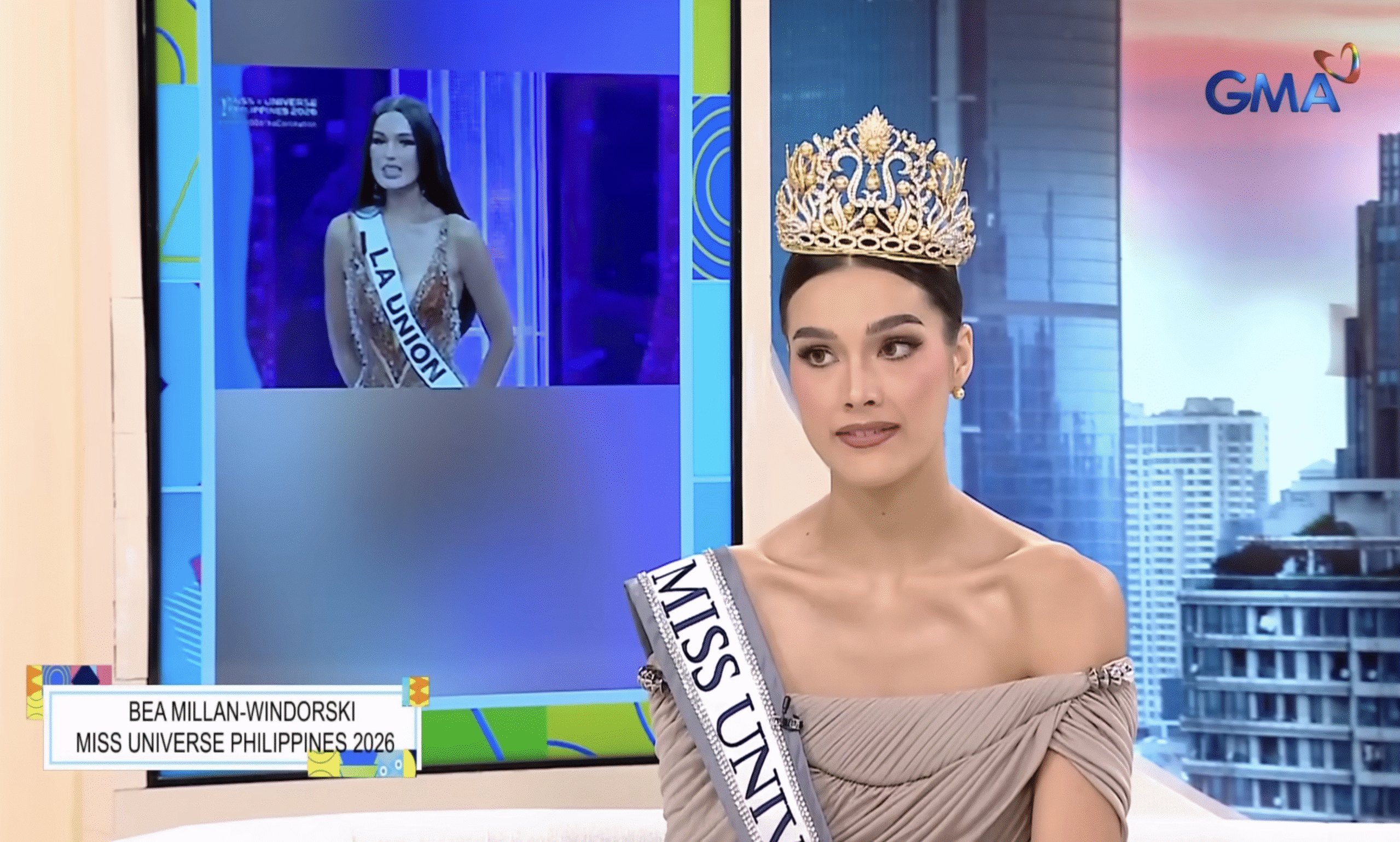 Bea Millan-Windorski Nagsalamin sa Pagtanggi Habang Kanyang Inaangkin ang Korona ng Miss Universe Philippines