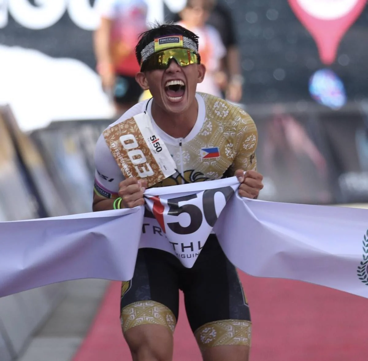 Bea Quiambao at Kenneth Bonda Nangunguna sa 5150 Camiguin Triathlon