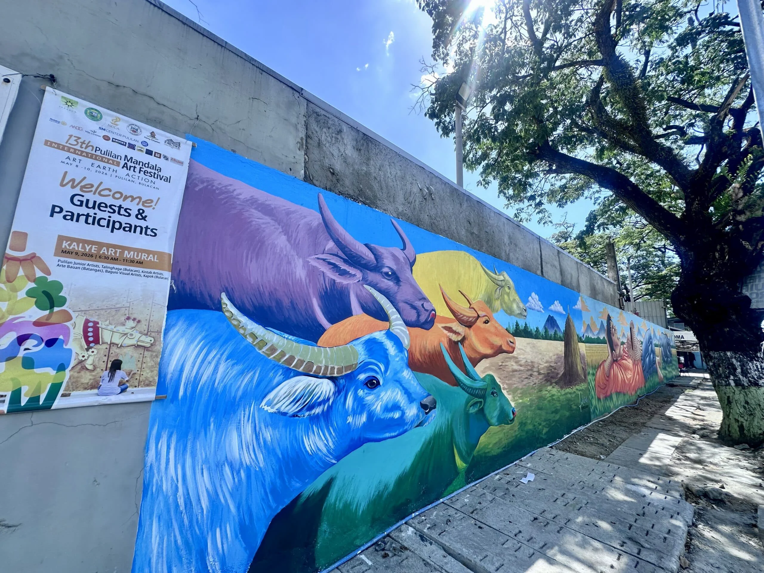 Ang mga Kalye ng Bulacan ay Naging Art Galleries sa 13th Mandala Art Festival