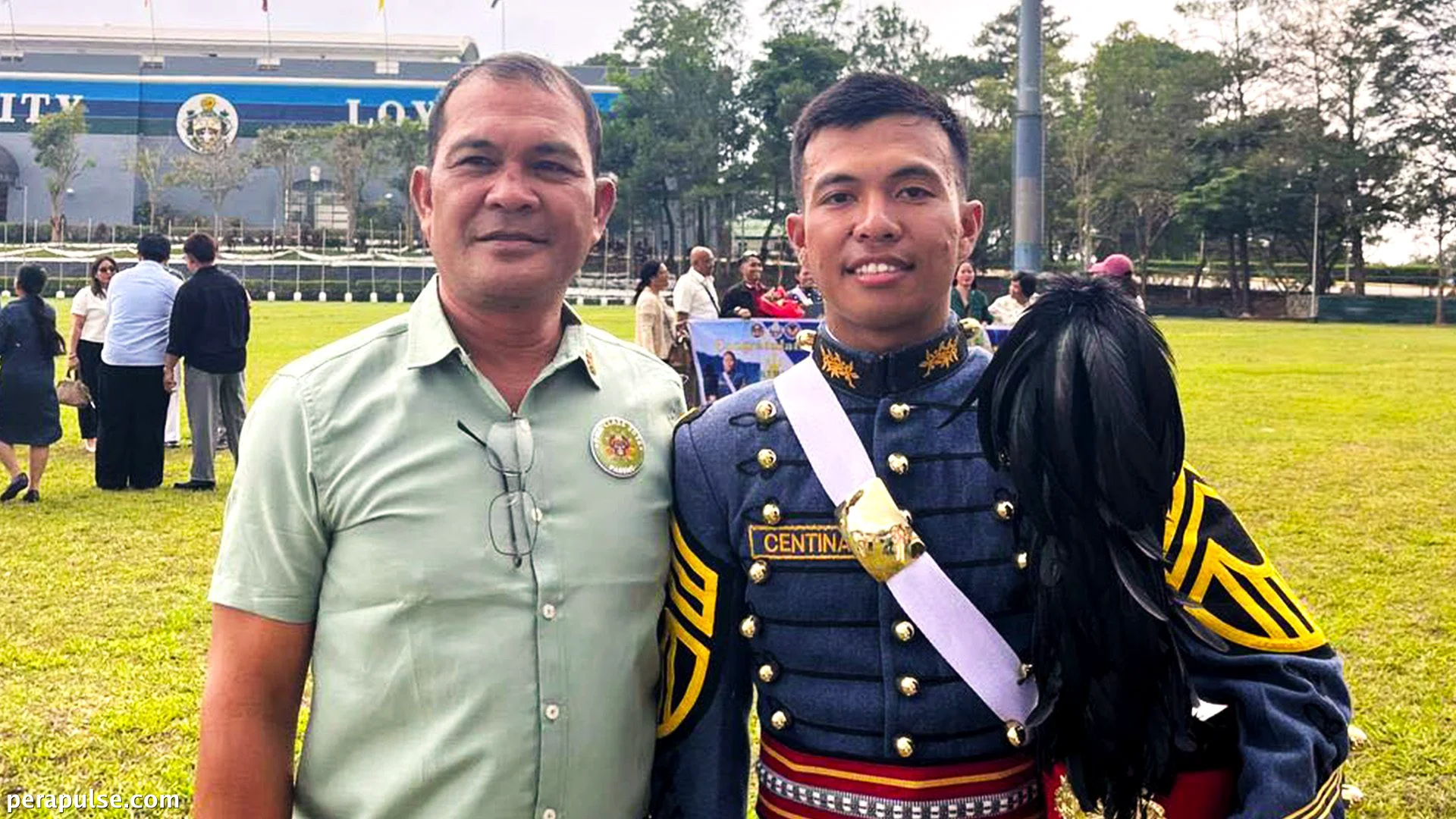 Cadiz City PMA Graduate Surpasses Father's Military Rank