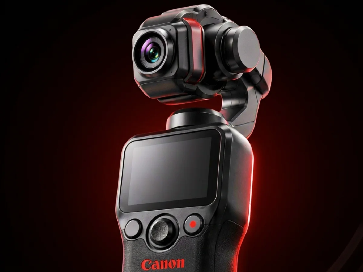 Nag-develop ang Canon ng Compact Gimbal Camera upang Hamunin ang Osmo Pocket 4 ng DJI