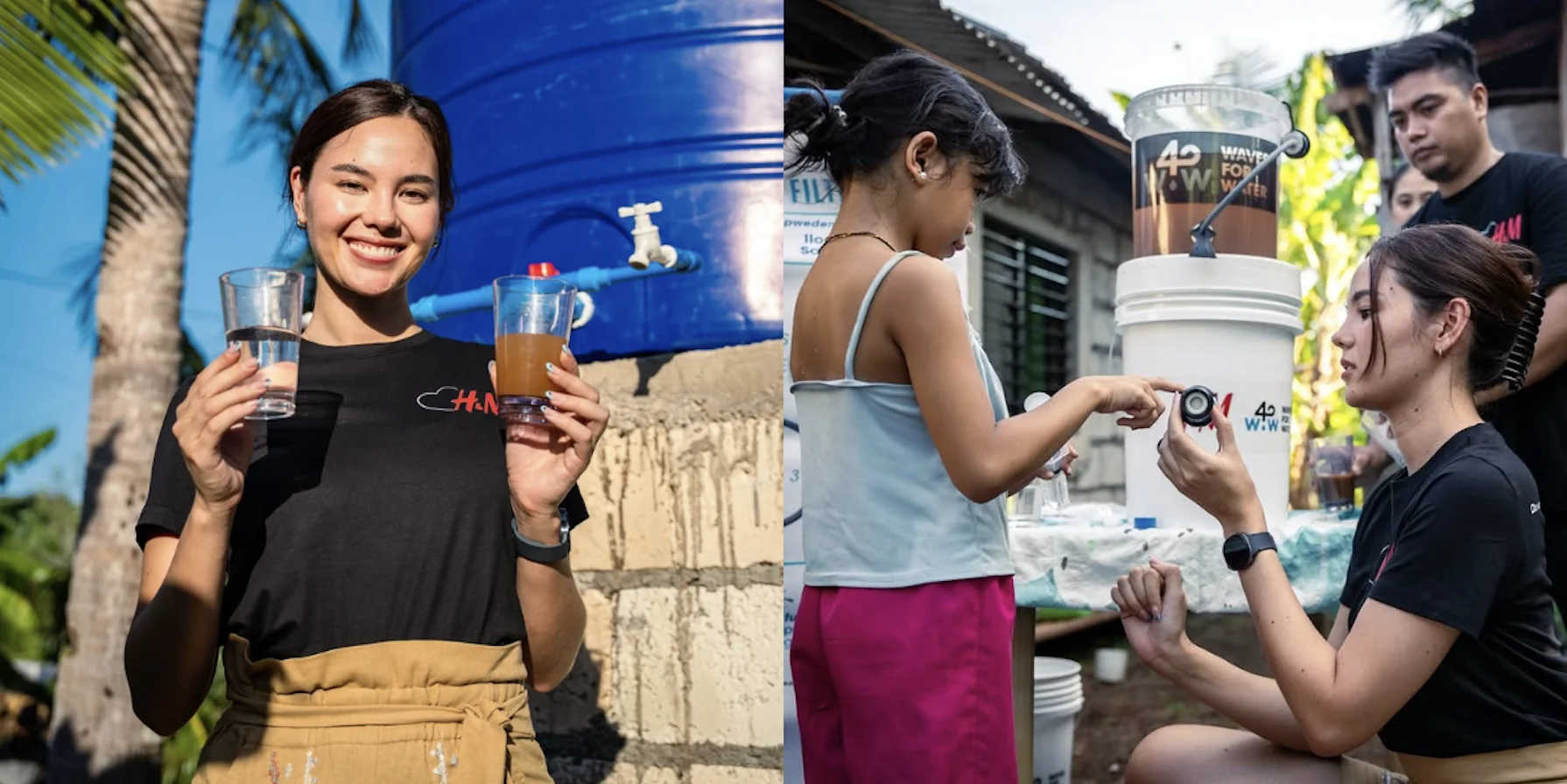 Catriona Gray Suportado ang Nayon ng Siquijor na Nahihirapan sa Pag-access ng Malinis na Tubig