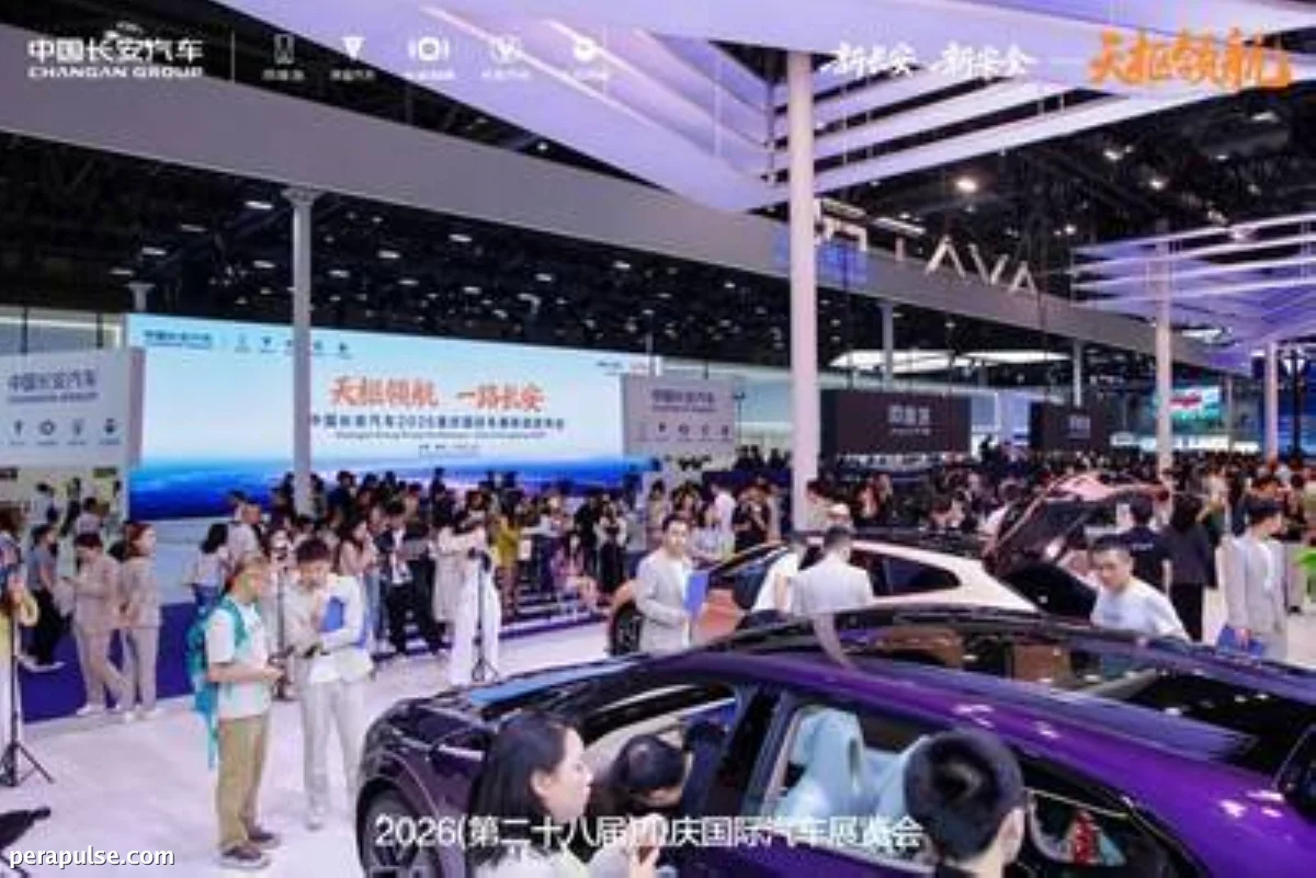 Changan Group Launches Advanced Driver-Assistance System at Auto Exhibition