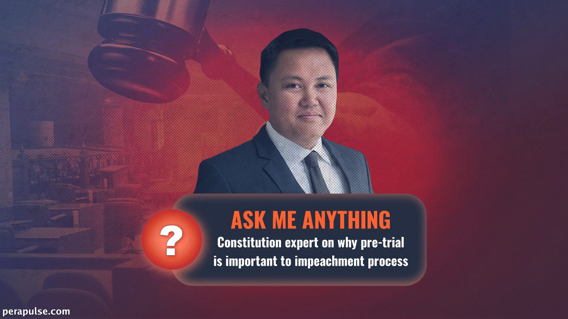 Eksperto sa Konstitusyon Tinalakay ang Papel ng Pre-Trial sa Pag-impeach kay Sara Duterte