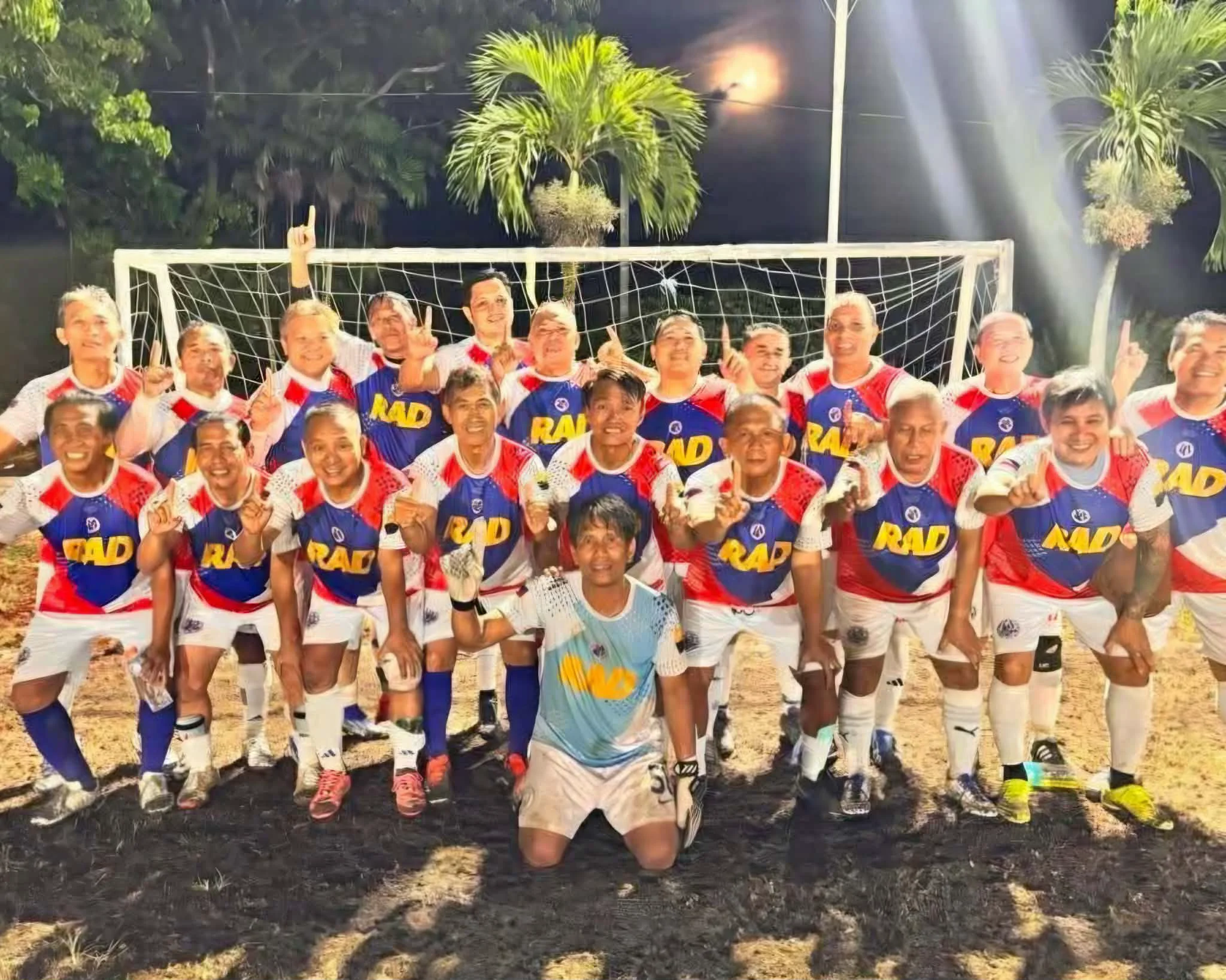 Nangibabaw ang CRFA 50-Above Team sa 3rd Copa Dumaguete Tournament