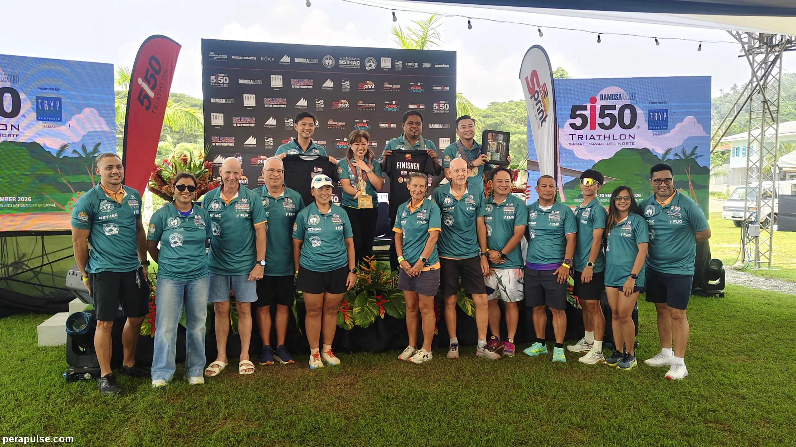 Damosa Land 5150 Triathlon Samal and Sunrise Sprint Kick Off in Samal
