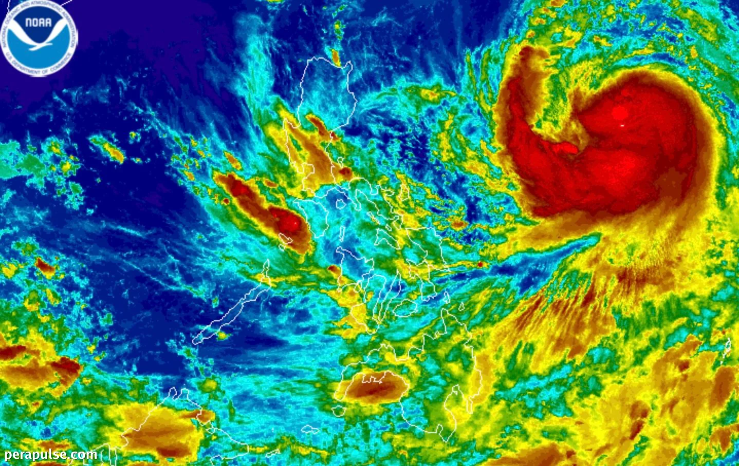 Domeng Becomes Severe Tropical Storm, Affects Eastern Visayas