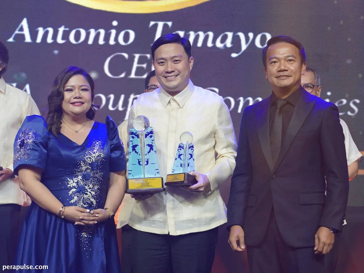Dr. Antonio Tamayo Pinarangalan bilang CEO ng Taon sa Asia CEO Awards