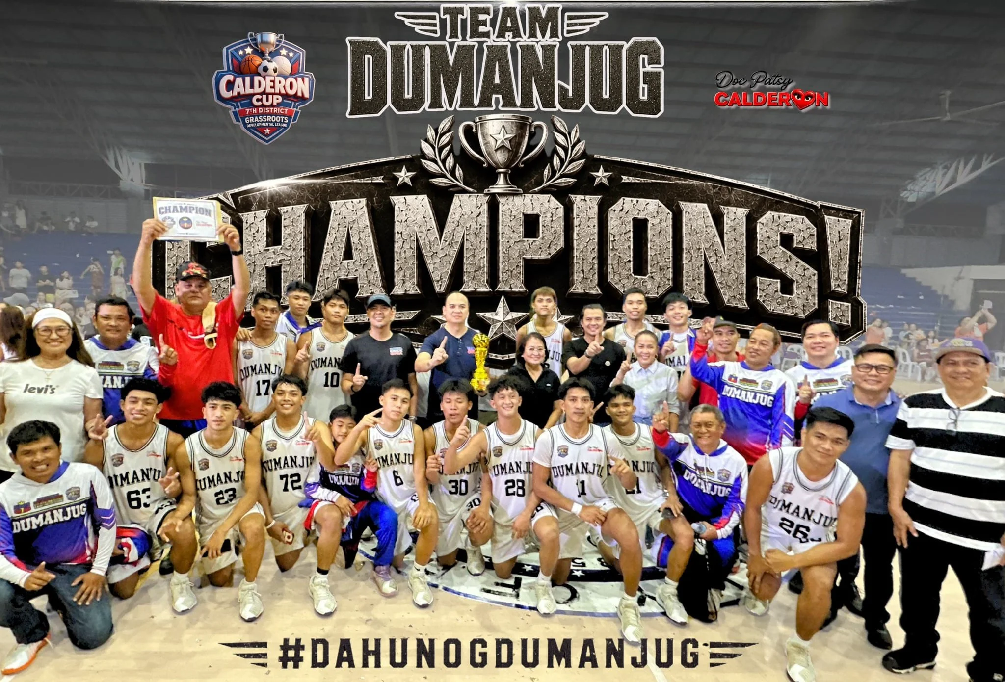 Nakuha ng Dumanjug ang Unang Pamagat ng Calderon Cup sa Panalo Laban sa Malabuyoc