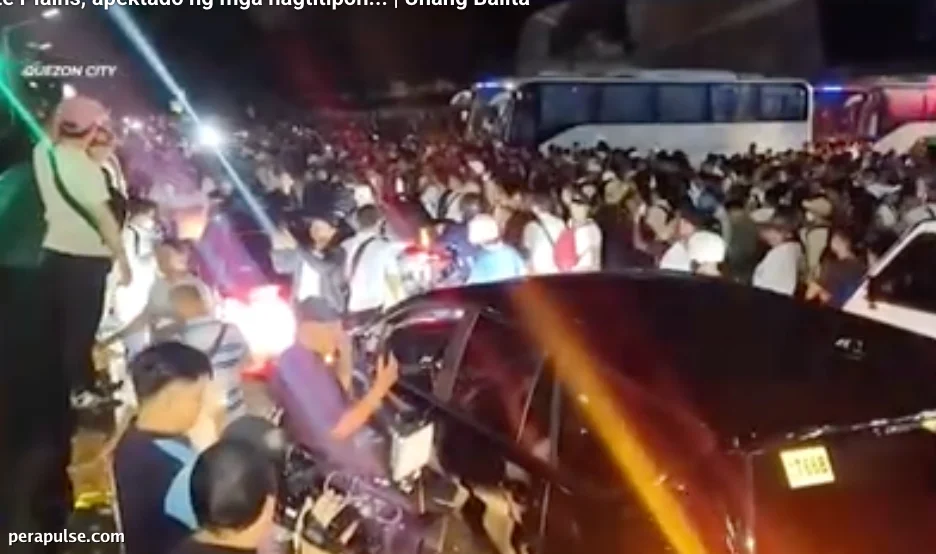 Naharang ang Trapiko sa EDSA Dahil sa Hindi Kilalang mga Grupo ng Protesta