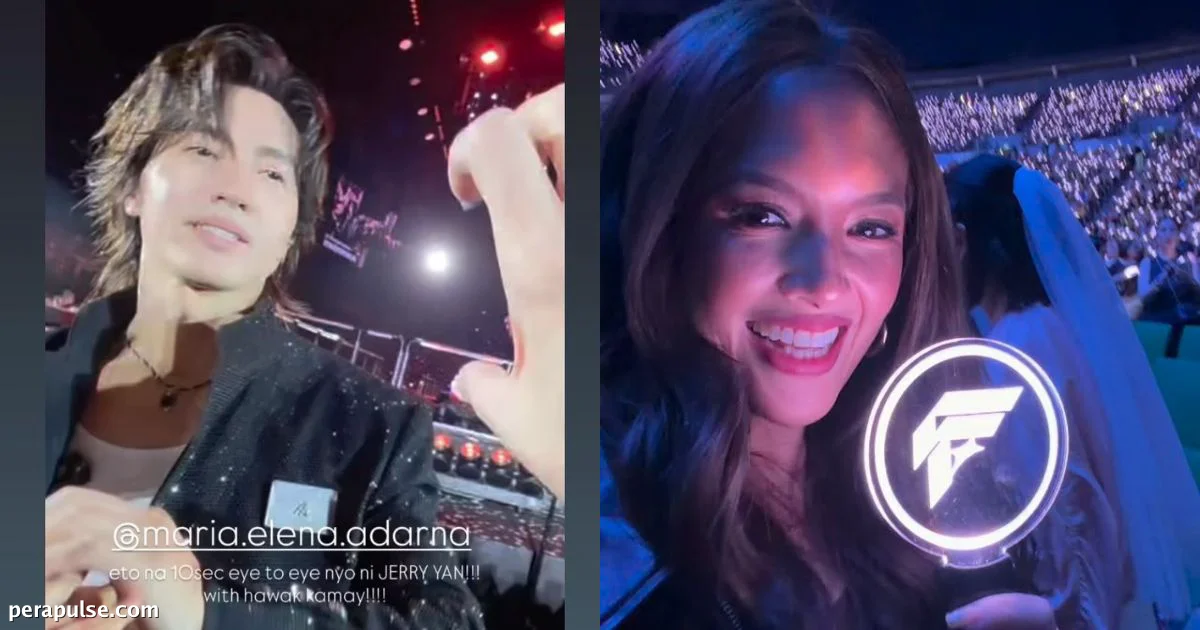 Ibinahagi ni Ellen Adarna ang Kilig Moment kasama si Jerry Yan sa F4 Concert