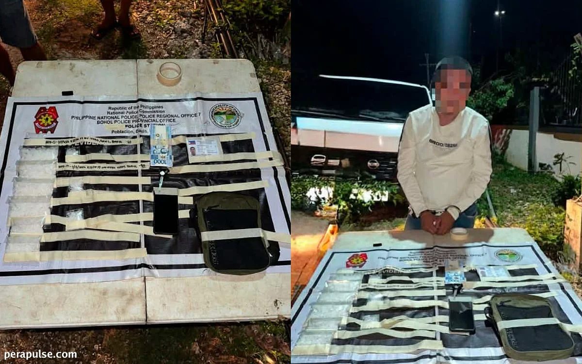 Ex-Inmate Jose Benan Del Rosario Arrested Again in Bohol Drug Bust