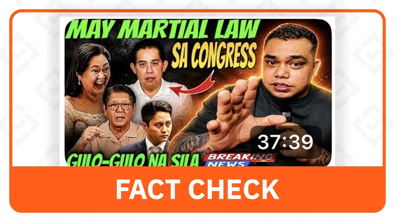 FACT CHECK: Congress Not Under 'Martial Law,' Misleading Video Claims