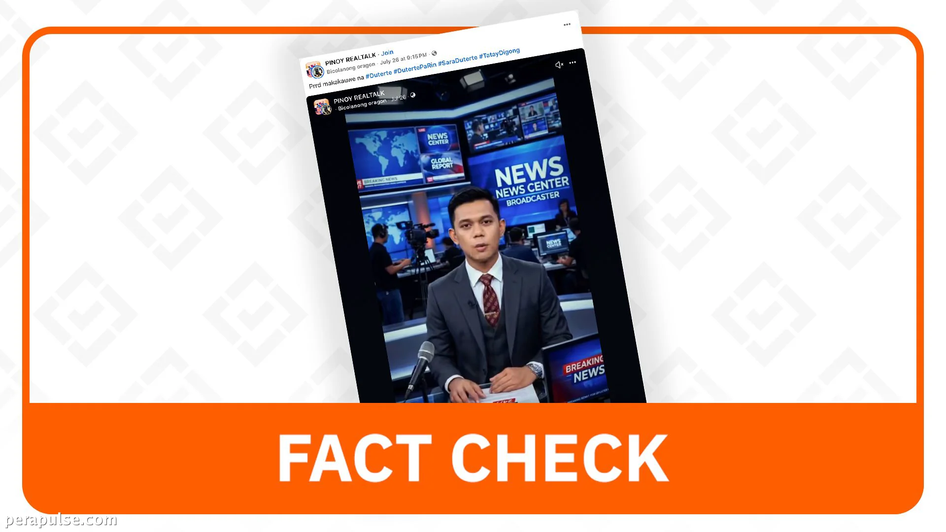 FACT CHECK: Ang Pahayag na Pagpapalaya ni Duterte sa Hulyo 2026 ay AI-Generated at Mali
