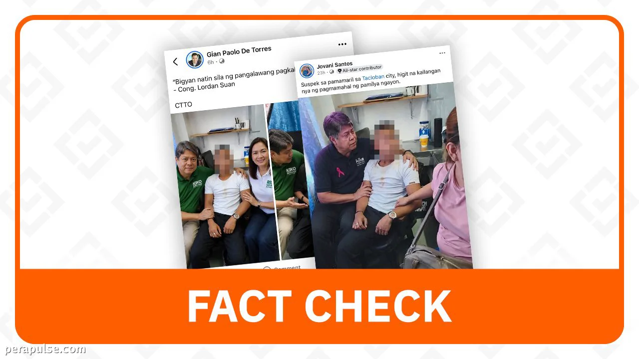 FACT CHECK: Images Linking Pangilinan, Hontiveros to Tacloban Shooting Suspects Debunked