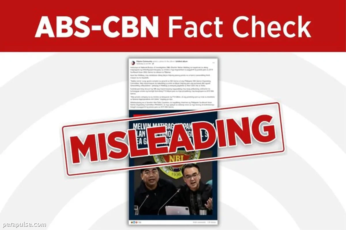 FACT CHECK: NBI Chief Melvin Matibag Did Not Threaten to Imprison Sen. Alan Peter Cayetano