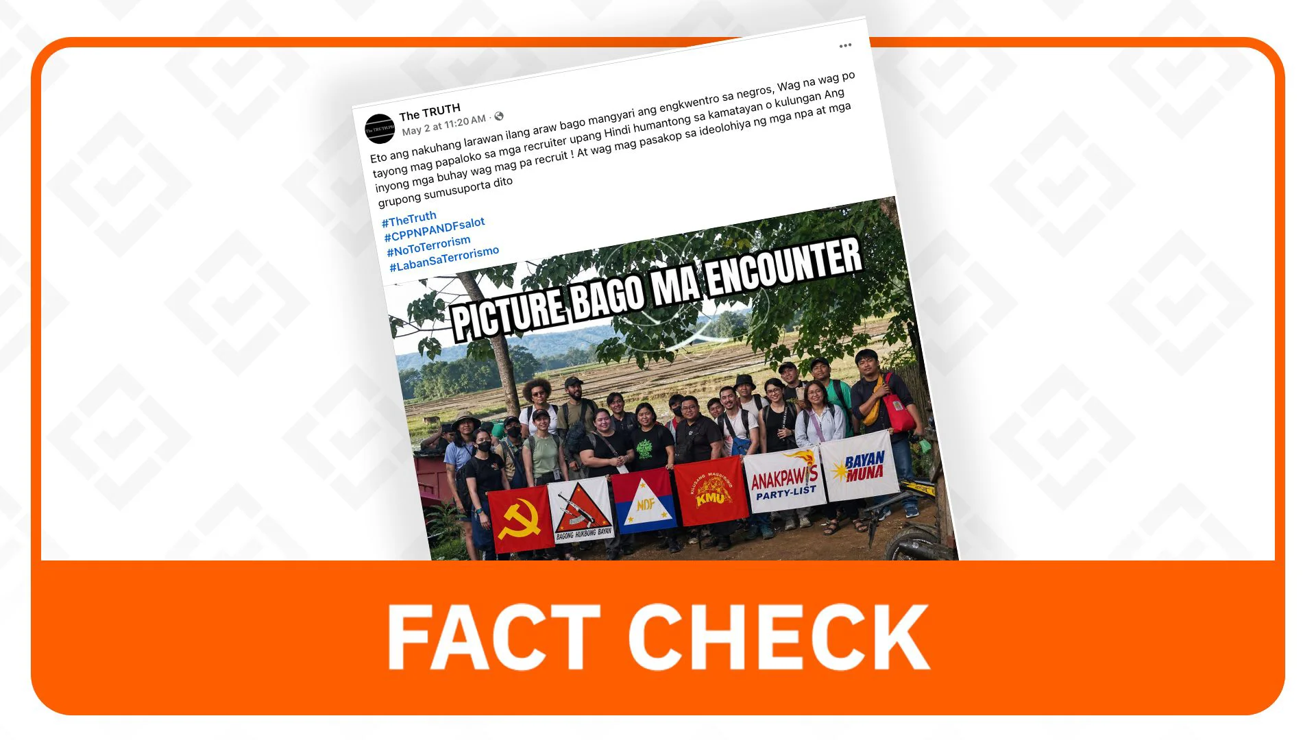 Fact Check: Viral na Larawan ng 'Toboso 19' na may mga Bandila ay AI-Generated