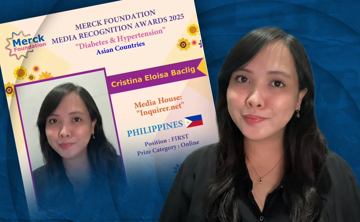 Filipinong Mamamahayag Nakakuha ng Pandaigdigang Gawad para sa Ulat sa Kalusugan