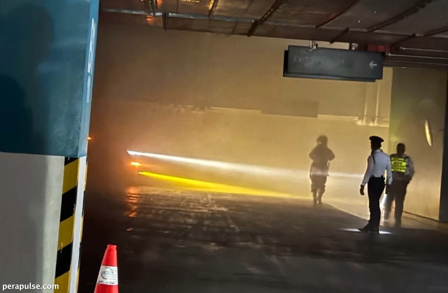 Sumiklab ang Sunog sa Komersyal na Gusali sa BGC, Taguig