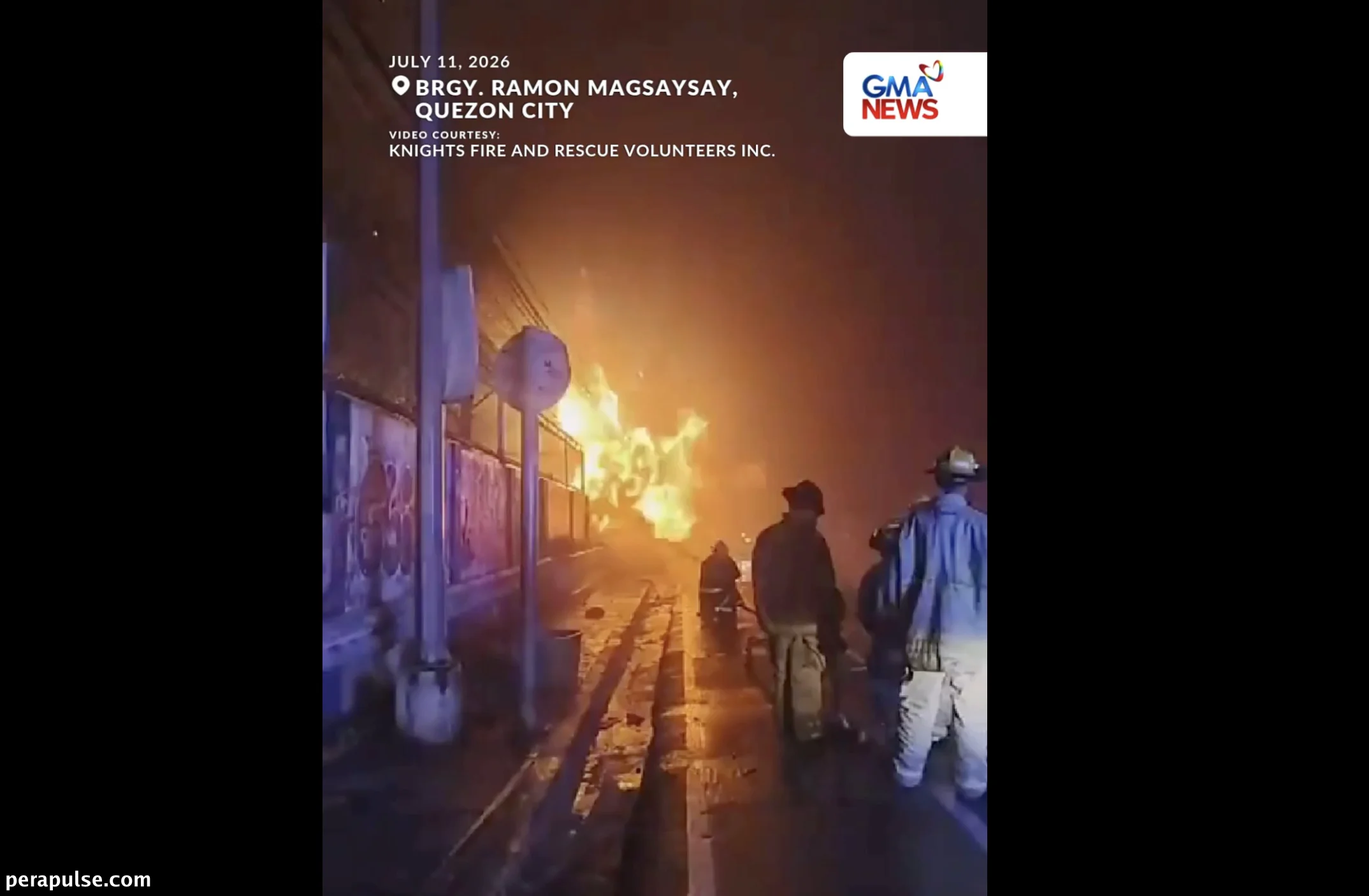 Sunog Tumama sa Residential Area sa QC, Nagdulot ng Kaguluhan sa Komunidad