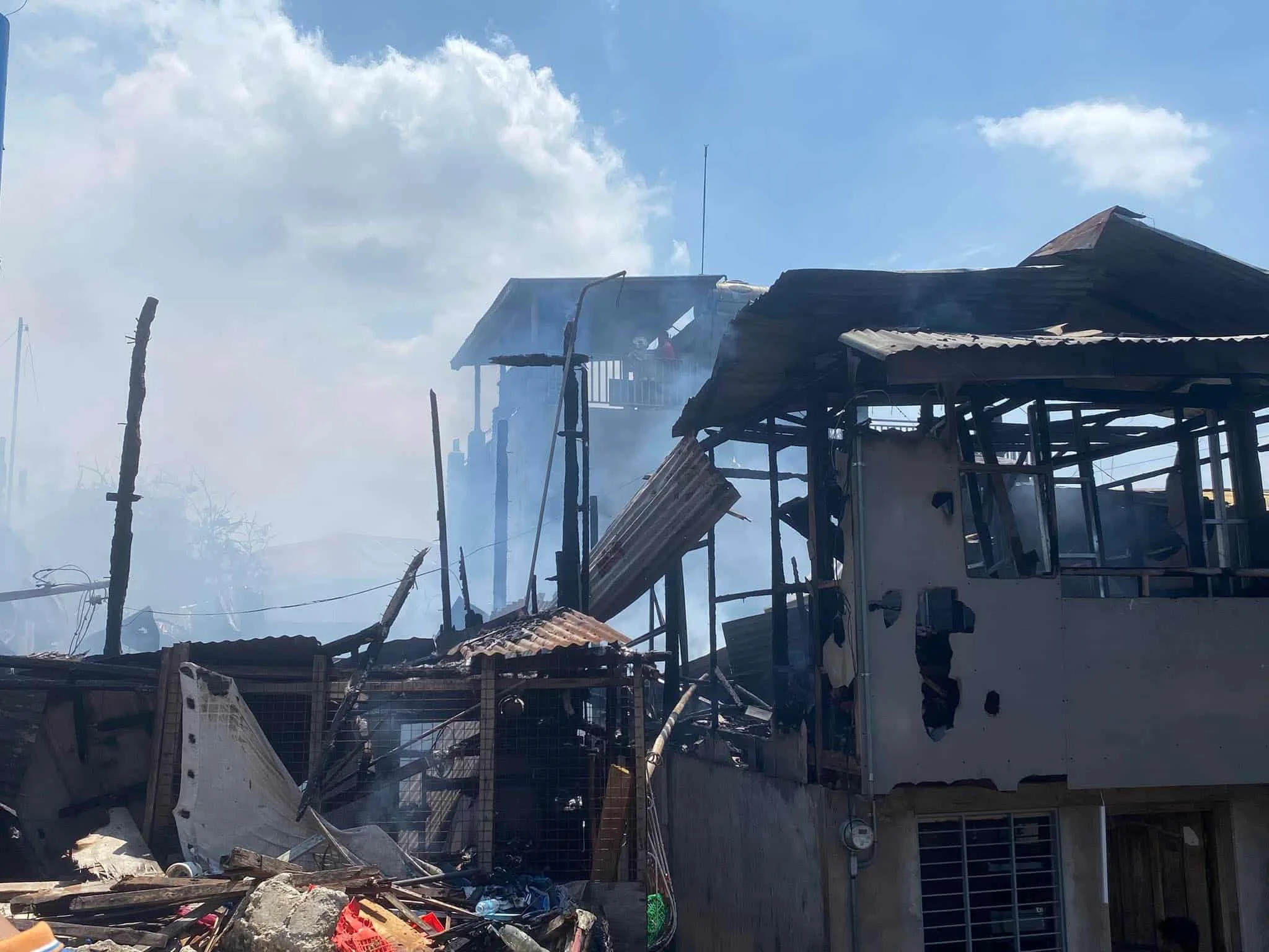 Fire in Bulacao, Talisay City Displaces 14 Families