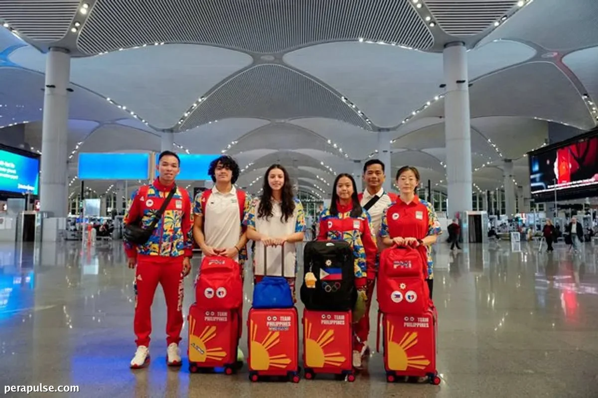 First Batch of Filipino Athletes Depart for Youth Olympic Games in Dakar