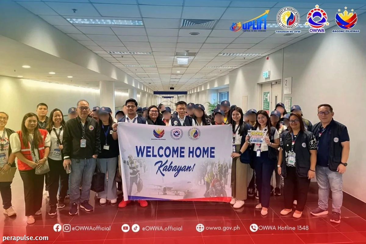 Unang Batch ng mga OFW mula Riyadh Dumating sa PH Matapos ang mga Pagkaantala sa Flight
