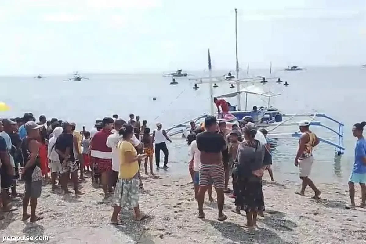 Nagsisid ang Mangingisda Habang Nagsisid para sa Malaking Isda sa Tablas Sea