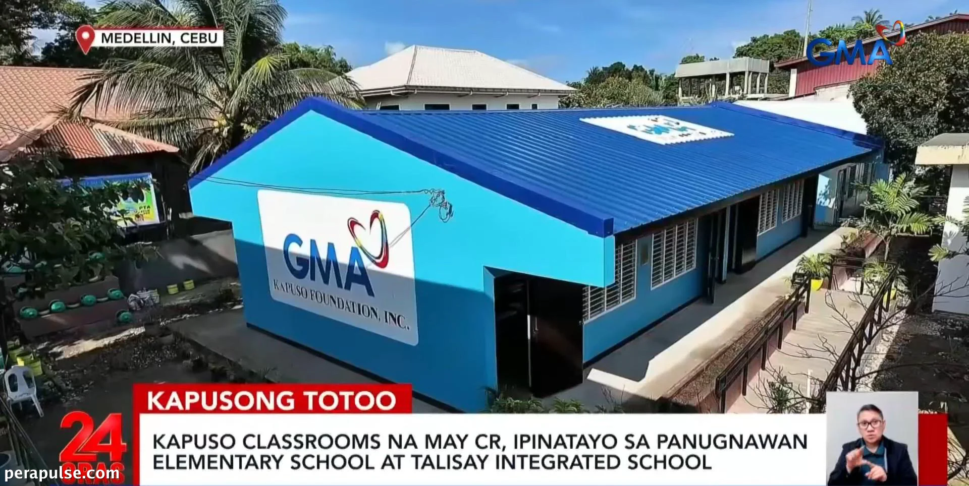 Five Kapuso Classrooms Opened in Cebu Amid Recovery Efforts