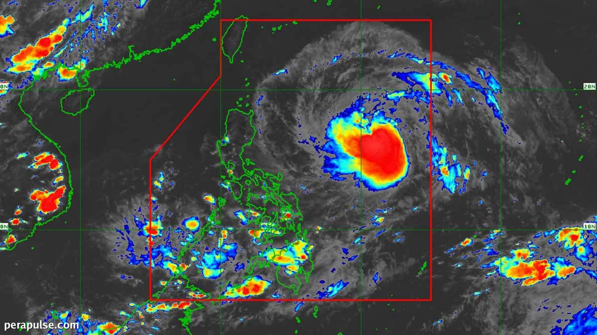 Francisco Intensifies into Typhoon, Warns Pagasa