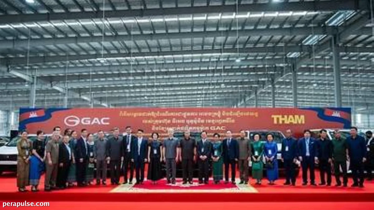 Inilunsad ng GAC Cambodia KD Plant ang Produksyon, Isang Mahalagang Hakbang para sa Lokal na Paggawa