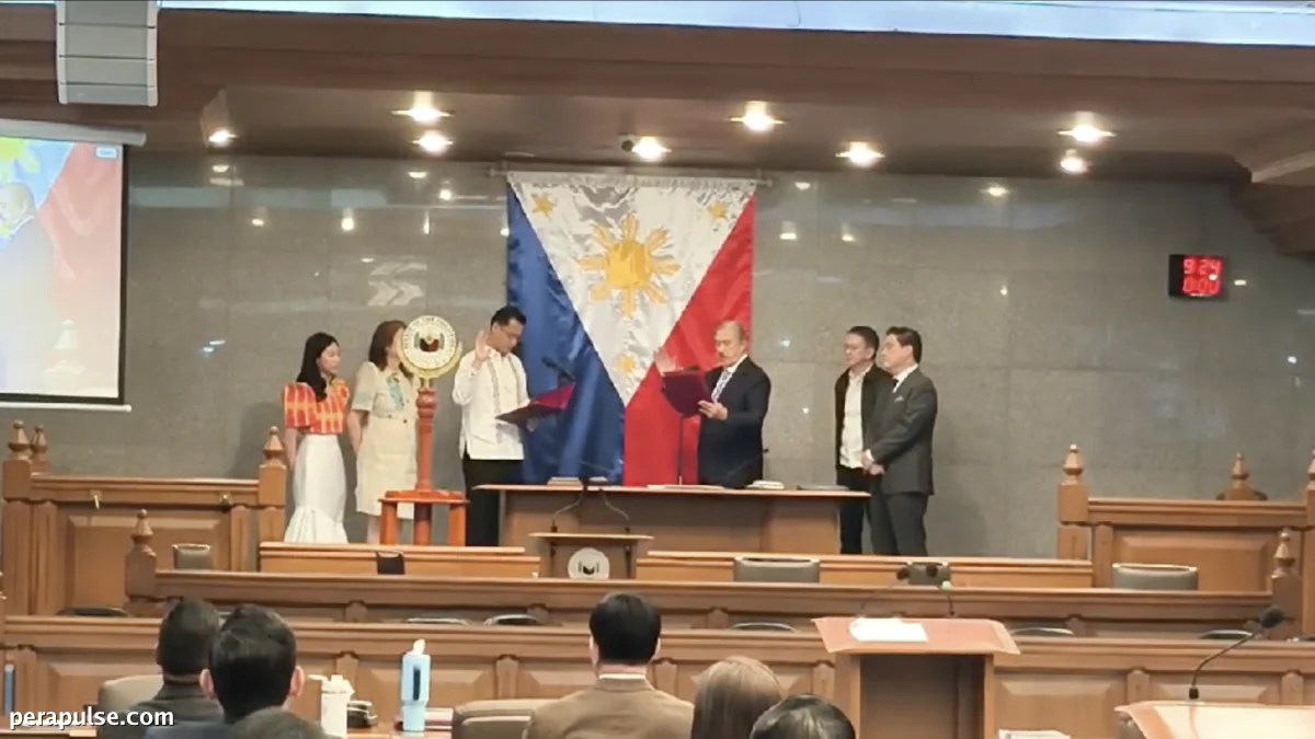 Nahalal na Senate President si Gatchalian habang Dumalo si Villanueva sa Espesyal na Sesyon