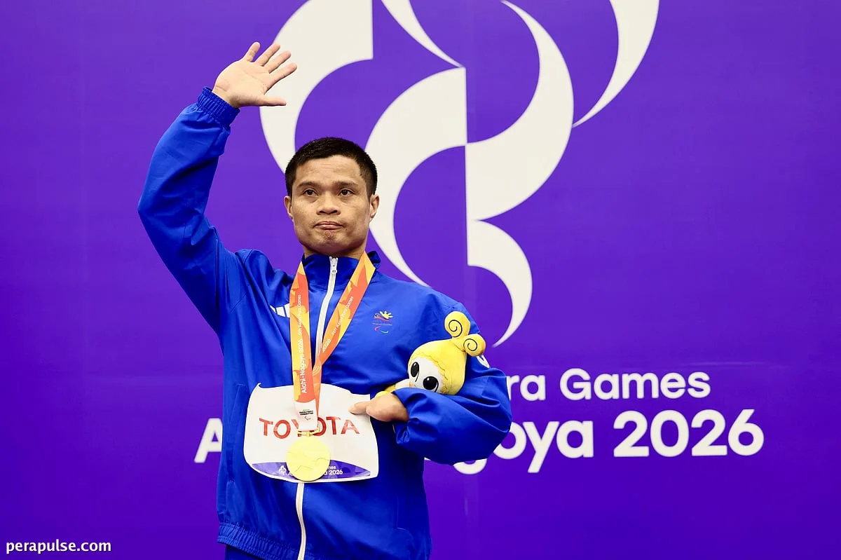 Gawilan Claims Gold at Asian Para Games, Inspired by Fatherhood