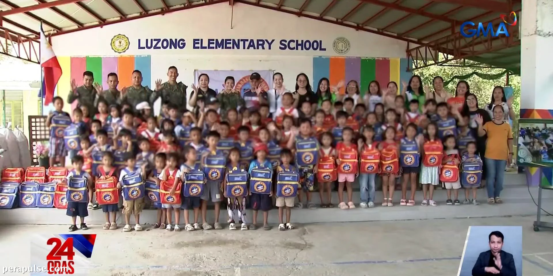 GMA Kapuso Foundation Nagbigay ng Mga Kagamitan sa Paaralan sa Kabataang Rural ng Ilocos Norte