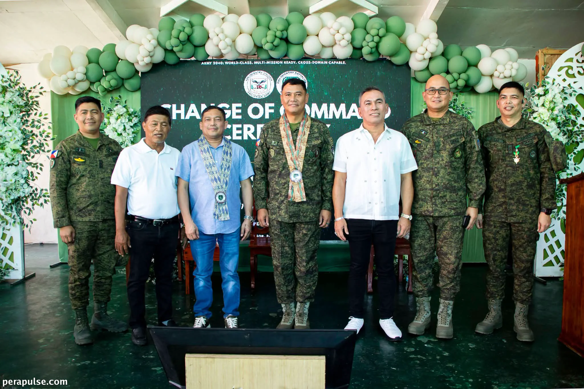 Gonato Kumuha ng Komando sa 89th Infantry Battalion sa Santo Tomas