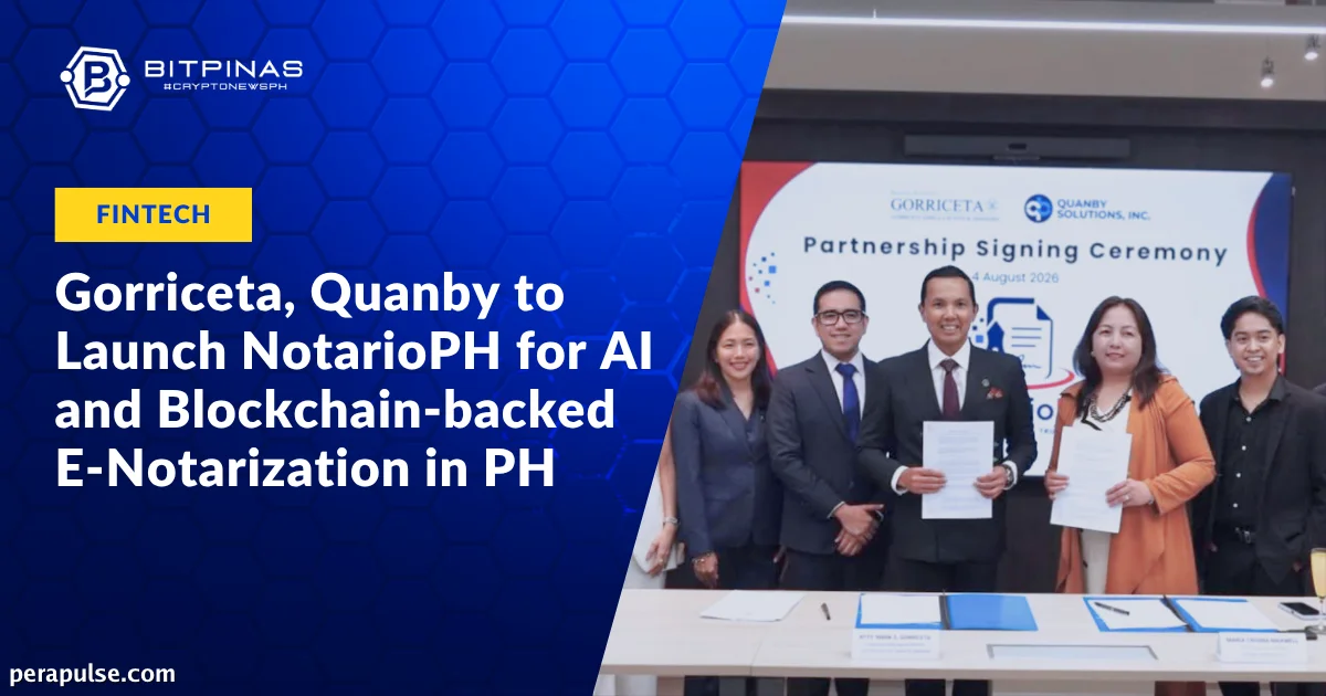 Gorriceta and Quanby Launch NotarioPH for E-Notarization in the Philippines