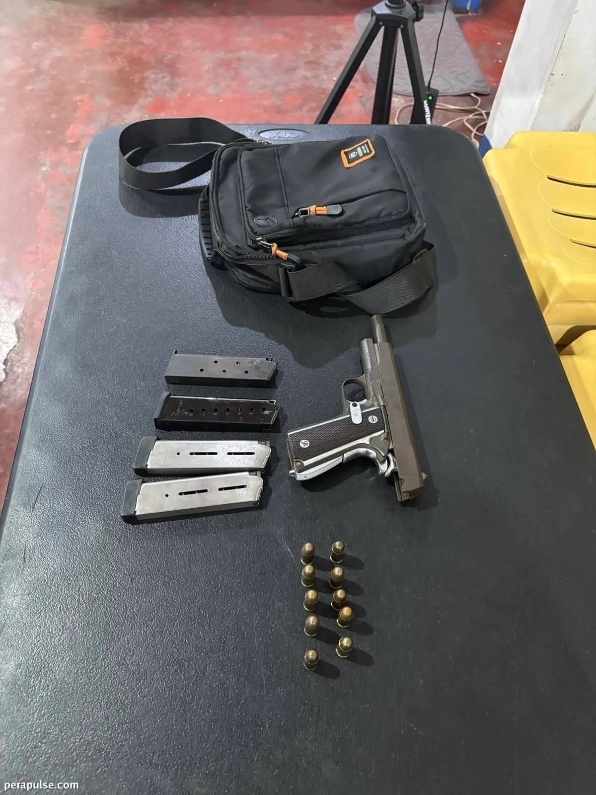 Baril na Nakuha mula sa Estudyante sa Catarman National High School