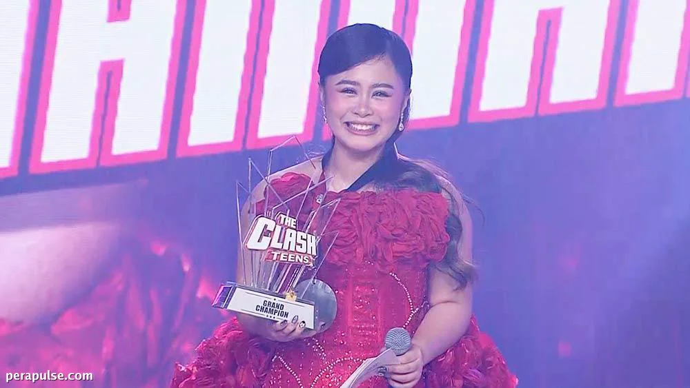 Hannah May of Pangasinan Crowned Winner of 'The Clash Teens'